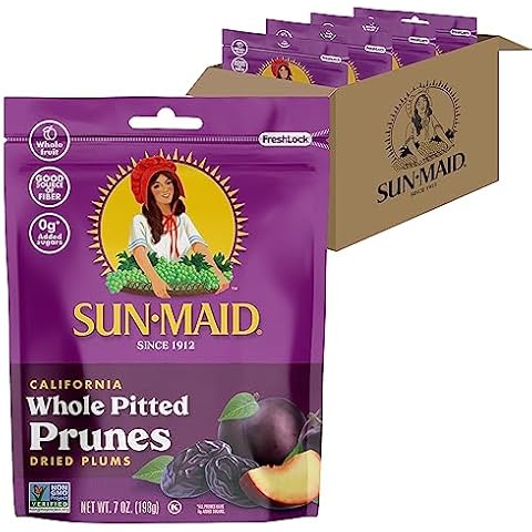 Sun-Maid California Sun-Dried Whole Pitted Prunes Cover