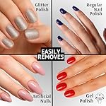 Pronto 100% Acetone Gel Nail Polish Remover - Gel Polish Remover for Nails | Acetone Nail Polish Remover For Nails for Removal of Glue, Gel, Acrylic & Dip | Gel Polish Remover, 8 Fl oz - Image 3