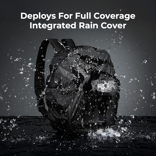 Image of Piscifun Fishing Tackle Backpack, 3-Way Carry with Rod Holders | 16 smart pockets, 2 rod holders, Rain cover, Breathable back support, Convertible sling /waist /backpack carry