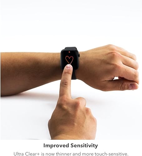 Miniatura 3 de ZAGG InvisibleShield 200206861 - Protector de pantalla ultra transparente para Apple Watch SE 3/6/SE (2020)/ 5/4 (1.732 in) - Transparente