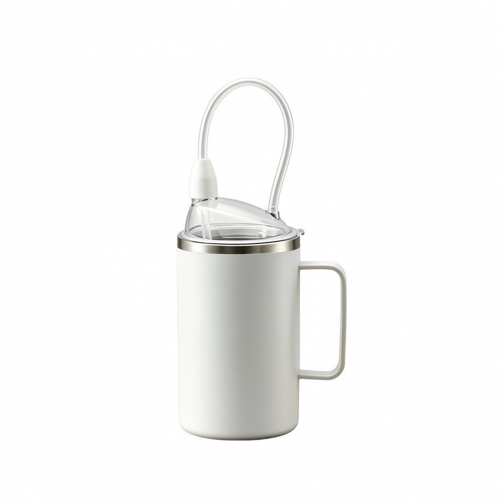 LOVIVER Tasse Ergonomique Poignée | pr tation Liquide, Paille, Débit Contrôlé, Rraite, Familiaux,