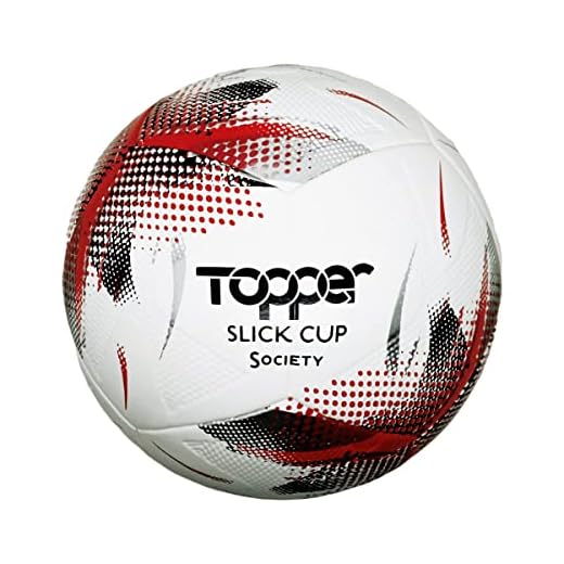 Topper Slick Cup, Bola Adulto Unissex, Prata/Vermelho/Preto, Único