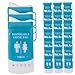Jorzer Disposable Urine Bags, 750ml Emergency Portable Urinal for Men Women Kids 24PCS Leakproof Pee Bags for Road Trips Camping Hiking Traffic Jams Patient..
