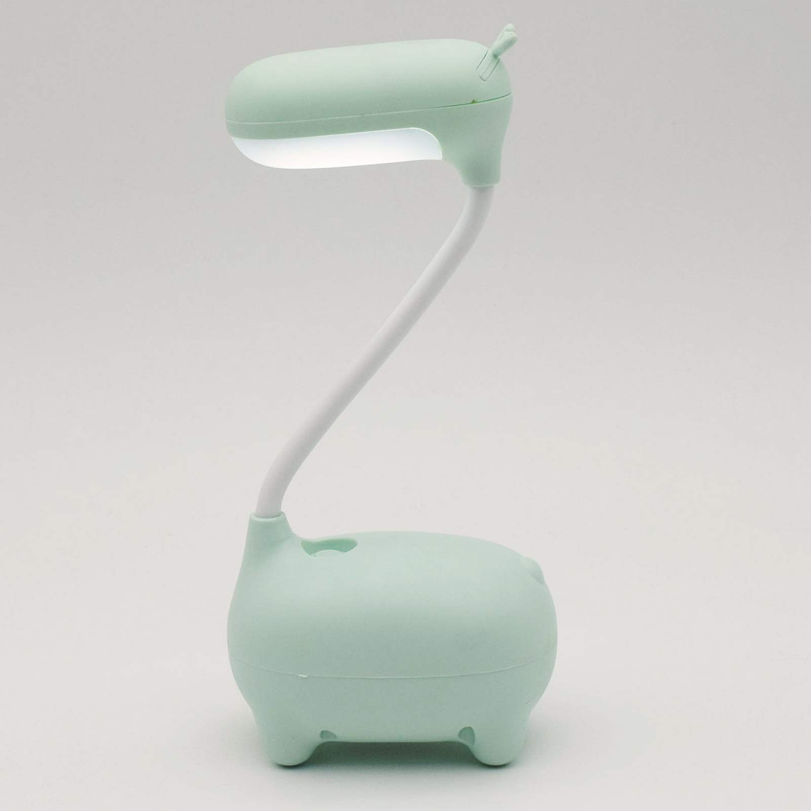 Lampe de Bureau Led Lampe de Lecture Usb Lampe de Table Rechargeable Veilleuse Mignonne Pour Enfants Lecture Étude Chevet Chambre Salon/Argento