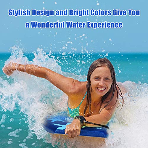 image for GYMAX 33”/37”/41” Super Lightweight Bodyboard with HDPE Slick Bo