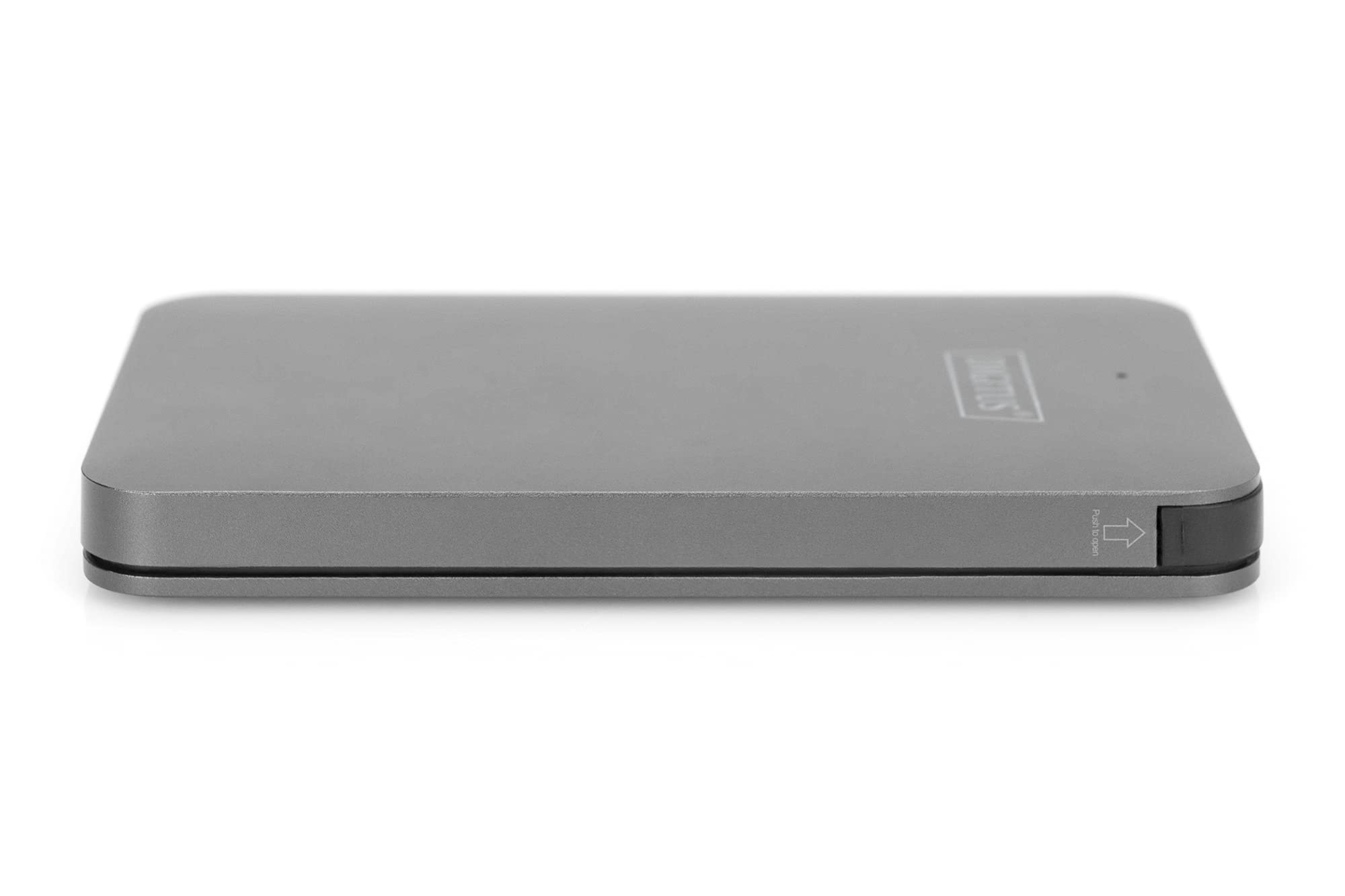 DIGITUS - DA-71114 - Festplattengehäuse SSD/HDD - 2,5" - USB 3.0 - SATA III - bis zu 2 TB - schwarz