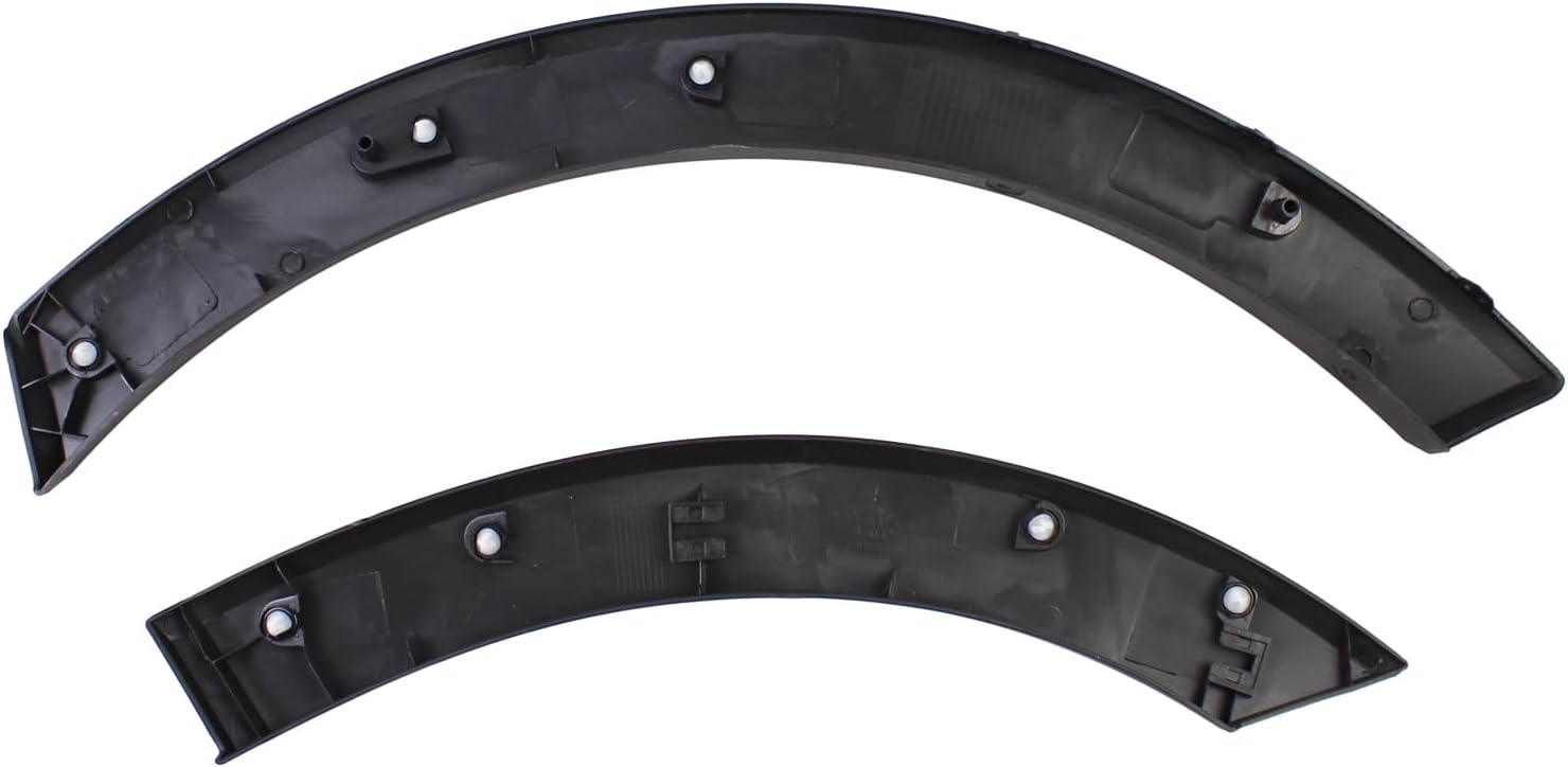 Front Left Driver Side Fender Flare Molding Trims kit for Ford Transit 150 250 350 350HD 2015-2024 Front & Rear Part Deflector Wheel Arch Trim Accessories