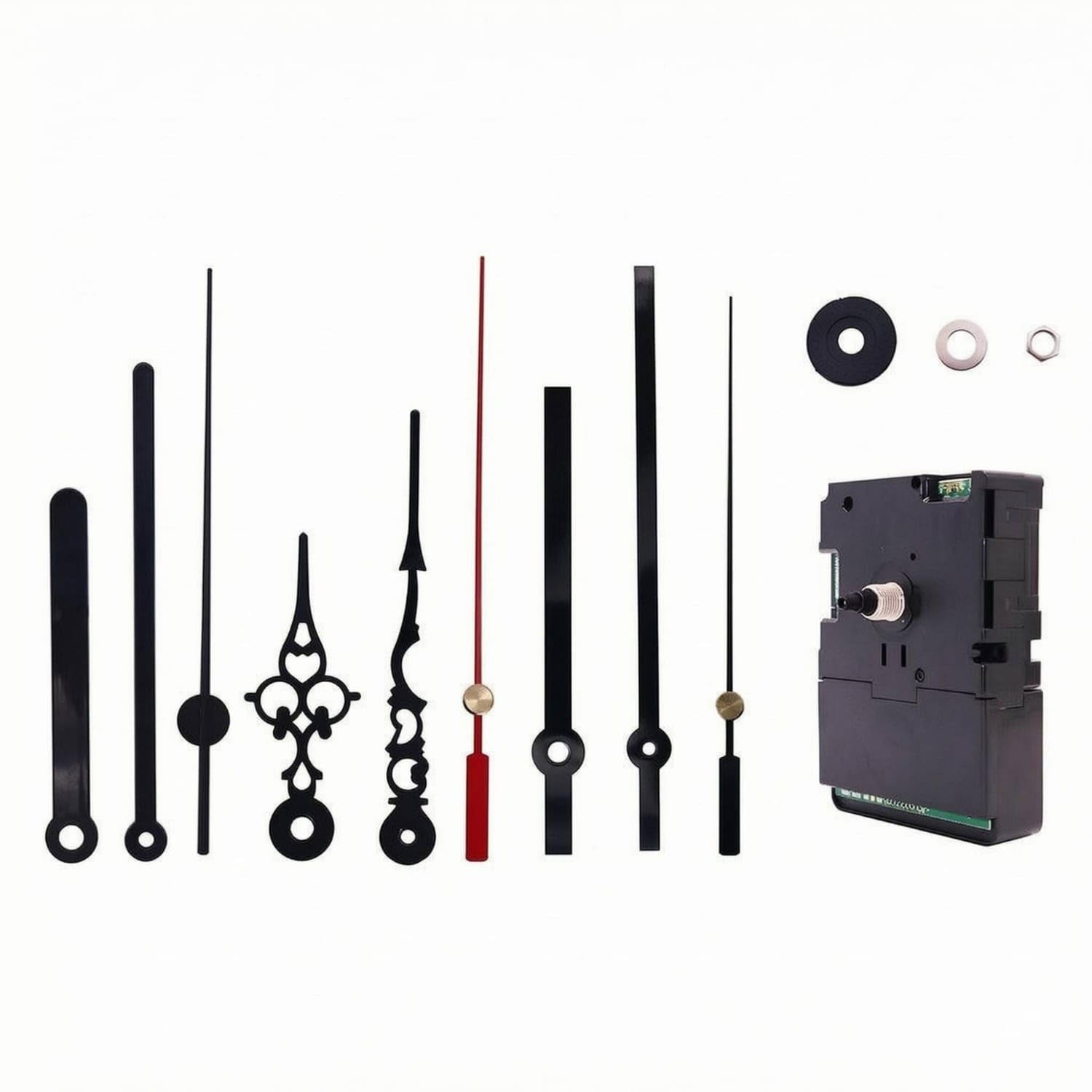 Automatic Time Calibration WiFi Clock Movement Kit DIY Noiseless Quartz Movement Decorative Hands Wall Clock Repair Kit Black for DIYers, DIY Smart WiFi-picture-15