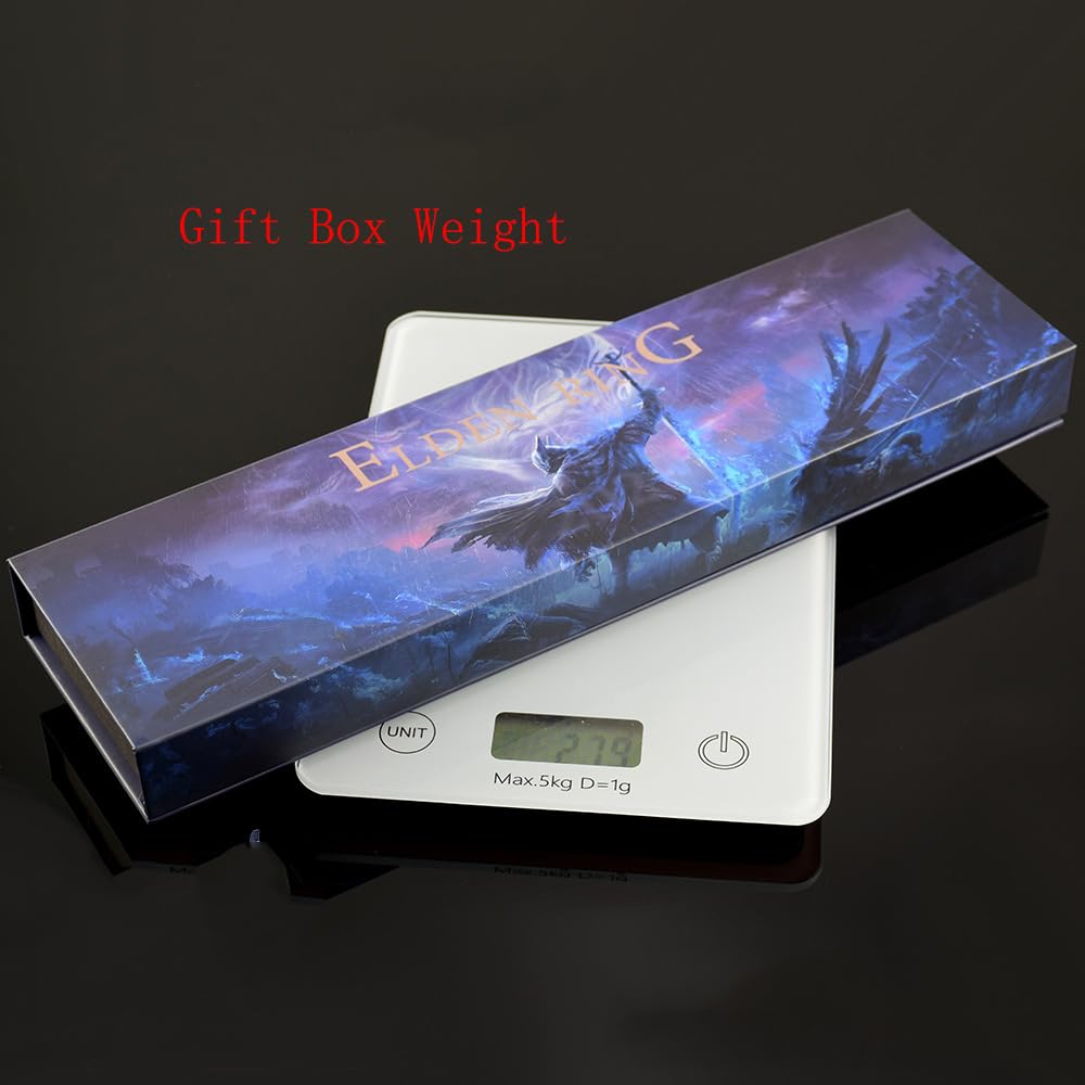 Artículos de colección de Videojuegos, Réplica del Modelo Elden Ring Dreamspear Totalmente metálico de 11,8 Pulgadas con Caja Regalo Coleccionables metálicos
