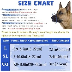 Dog Muzzle, Air Mesh Breathable Muzzle for Medium Large Sized Dogs to Anti & Prevent Biting Barking, Soft Grooming Muzzle for German Shepherd Dog with Reflective & Adjustable Strap(Blue-L