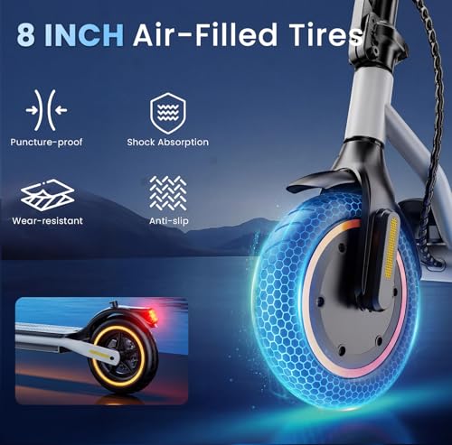 Image of Electric Scooters - Electric Scooter Adults, 1200W /1000W /500W Motor, 28 /25 /21 /18 MPH Top Speed, 10'' /8.5'' Tires, 28 /25 /23 /21Miles, APP Control E Scooter for Teens