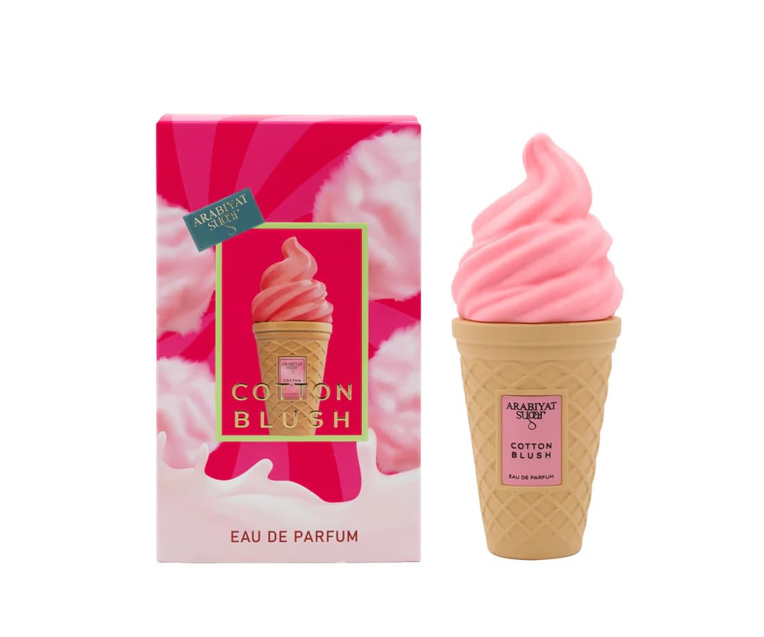 Arabiyat Sugar Cotton Blush Eau de parfum pour femme 100 ml Fabriqué aux Émirats arabes unis