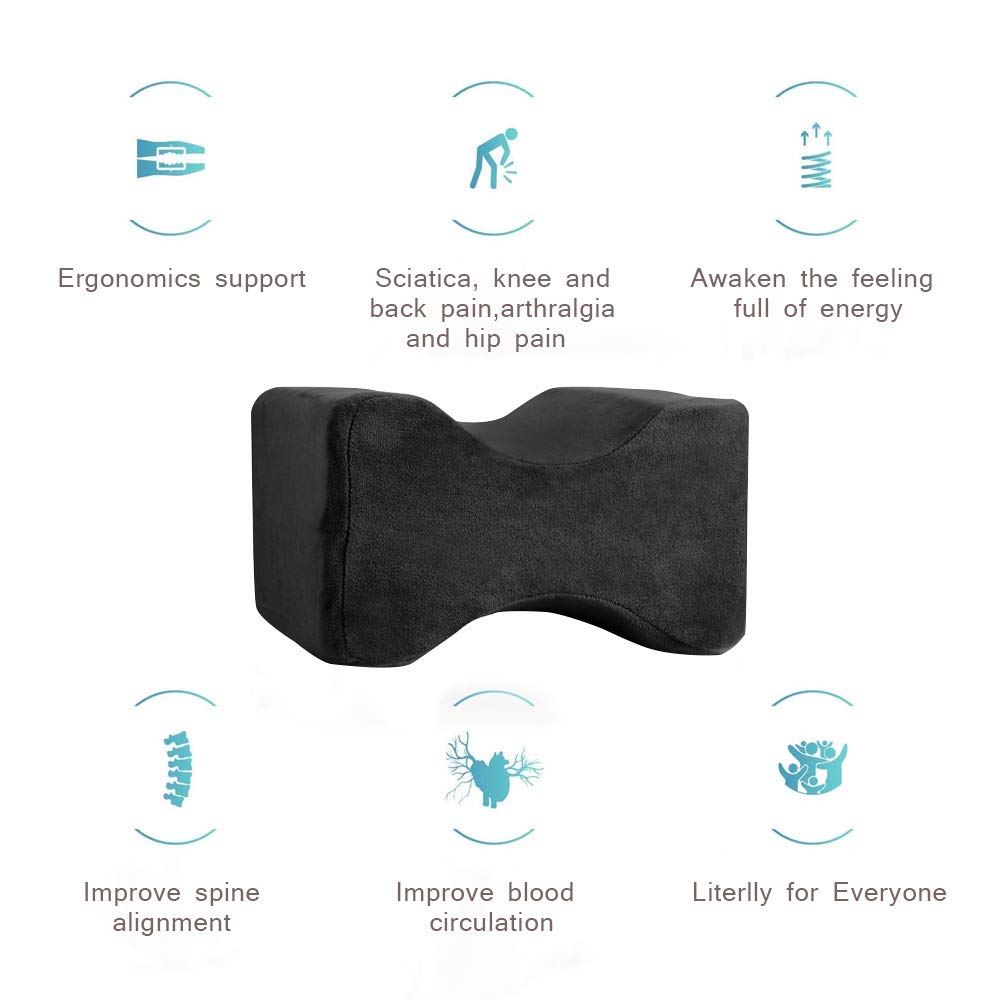 UrbanHomes Memory Foam Pillow, Pillow, Pillows For Sleeping, Kneepillow