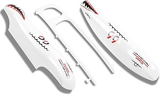 Jaronx Compatible with Porsche Key Cover, Key Case Fob Shell Cover Compatible with Porsche Cayenne Panamera 2018-2024, Carrera Taycan 2018-2024 (Big Shark)