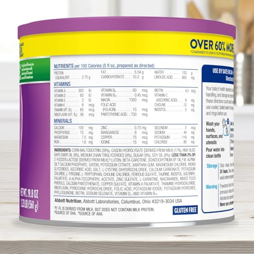 Image of Similac Alimentum With 2'-FL HMO Hypoallergenic Infant Formula, for Food Allergies and Colic Due to Protein Sensitivity, Baby Formula Powder, 19.8-oz Value Can