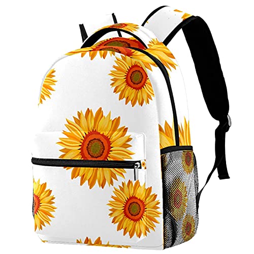 Sac à dos de voyage tournesol pour enfants : parfait pour les vacances et les sorties scolaires