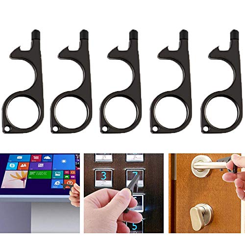 EDC No Touch Türöffner Werkzeug, schwarz