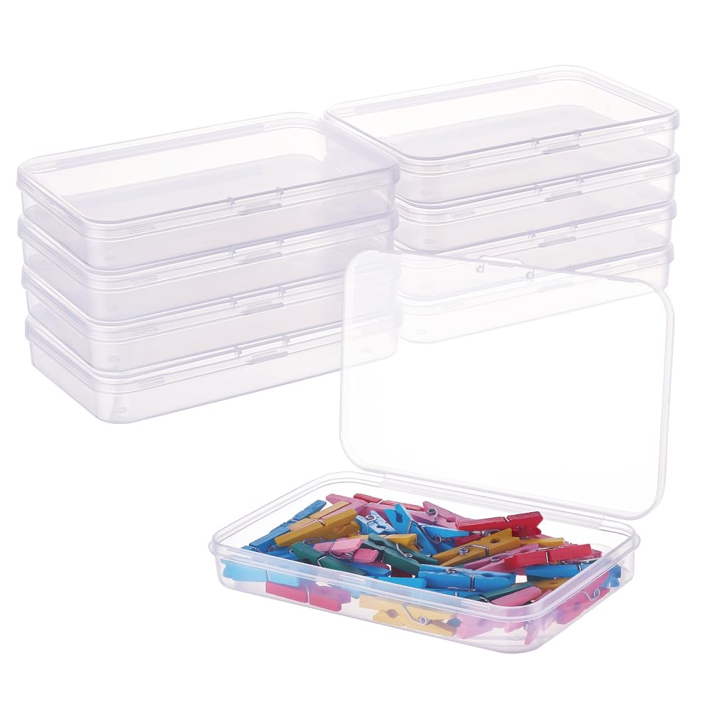 Amazon.com: BENECREAT 10 Packs 5x3.3x0.8 Large Clear Rectangle