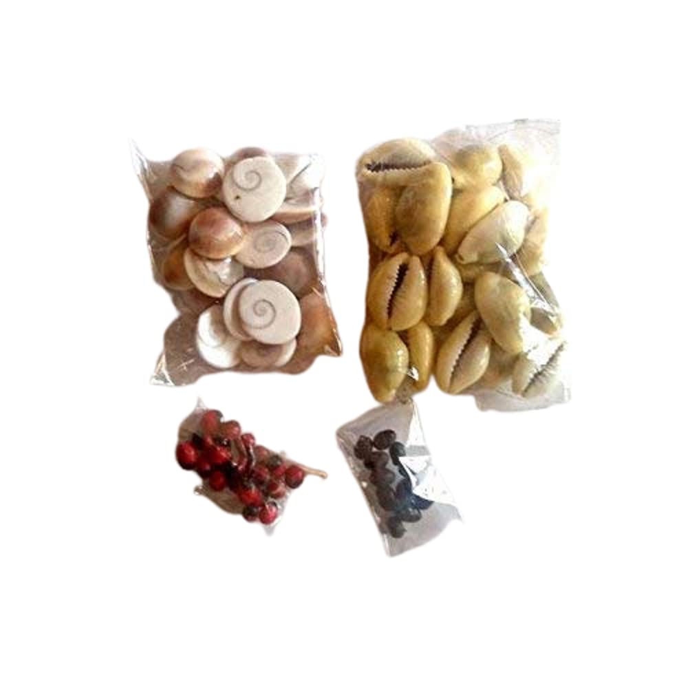 PMW Maha Lakshmi Set - Kowri 11 Pcs , Lal Gunja 11 pcs , Gomati Chakra 11 pcs and Lotus Seeds 11 Pcs (B08MCK5SX5) Amazon Price History, Amazon Price Tracker