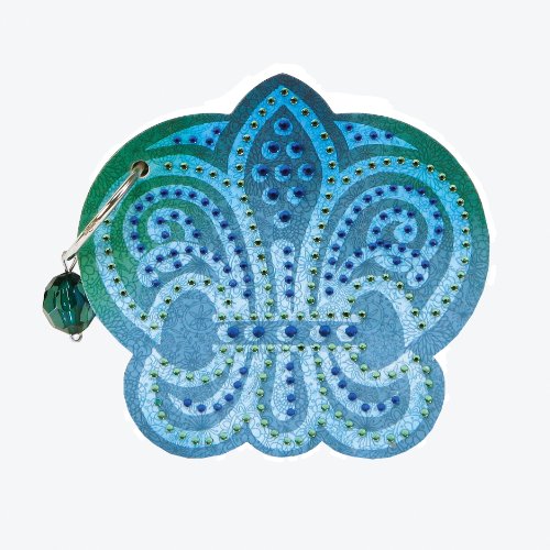 Bloc-notes fleur de lys C.R. Gibson pour organiser votre bureau à la maison