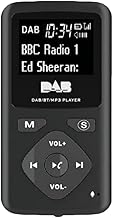 DAB/DAB Digital Radio Bluetooth 4.0 Personal Pocket FM Mini Portable Radio Earphone MP3 -USB