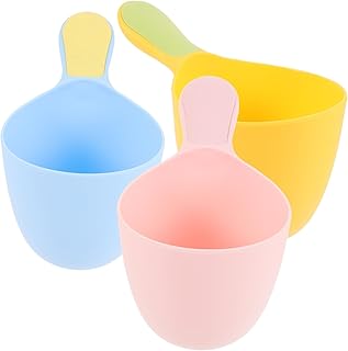 Zerodeko 3Piezas Cucharón de Bebés de Utensilio Multiusos de Almacenamiento y Cocina Colores