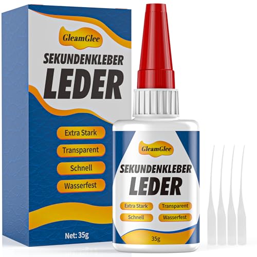 Lederkleber Super Glue – Extra Starker,...