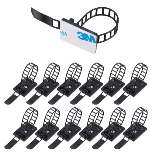 Sujetacables Adhesivo Pared Marca GHOFI