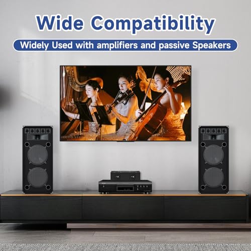 Image of Y.D.F 2-Channel(1 in 2 Out) Speaker Selector Switcher Box with Terminal Claps 150W RMS per Channel High-Fidelity Audio Transmission