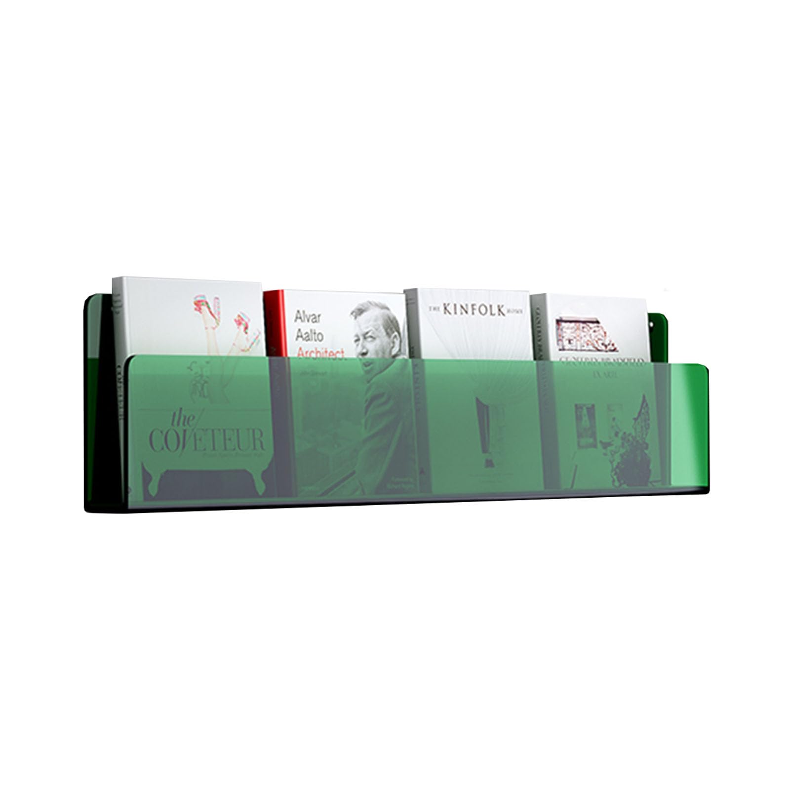 Portafolletos de pared de malla， Expositor vertical de pared: ideal for folletos, revistas, folletos, menús, volantes y panfletos.(31.2 in)
