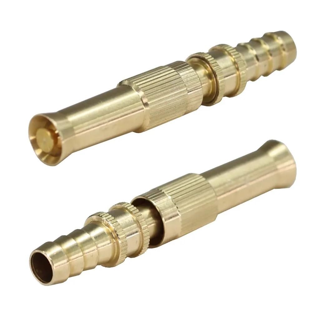 1 szt. mosiężny regulowany pistolet natryskowy - wielofunkcyjna dysza ogrodowa i do mycia samochodu (90 mm)