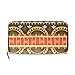 Afrikanische Kunst Tribal Print Damen Geldbörse Clutch, Kartenhalter Geldbörse Handtasche Geschenk für Ihr Mädchen