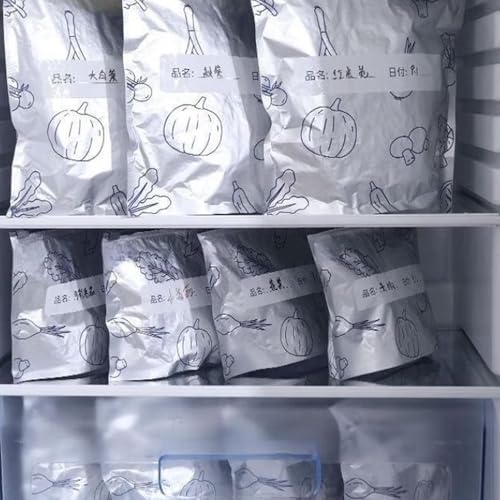 Bolsas de almacenamiento reutilizables para cocina con cierre hermético pack de 30 unidades 5
