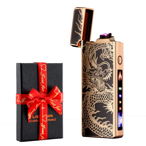 Dachance Cool Gifts Electric Lighter for Men Dad Him Digital