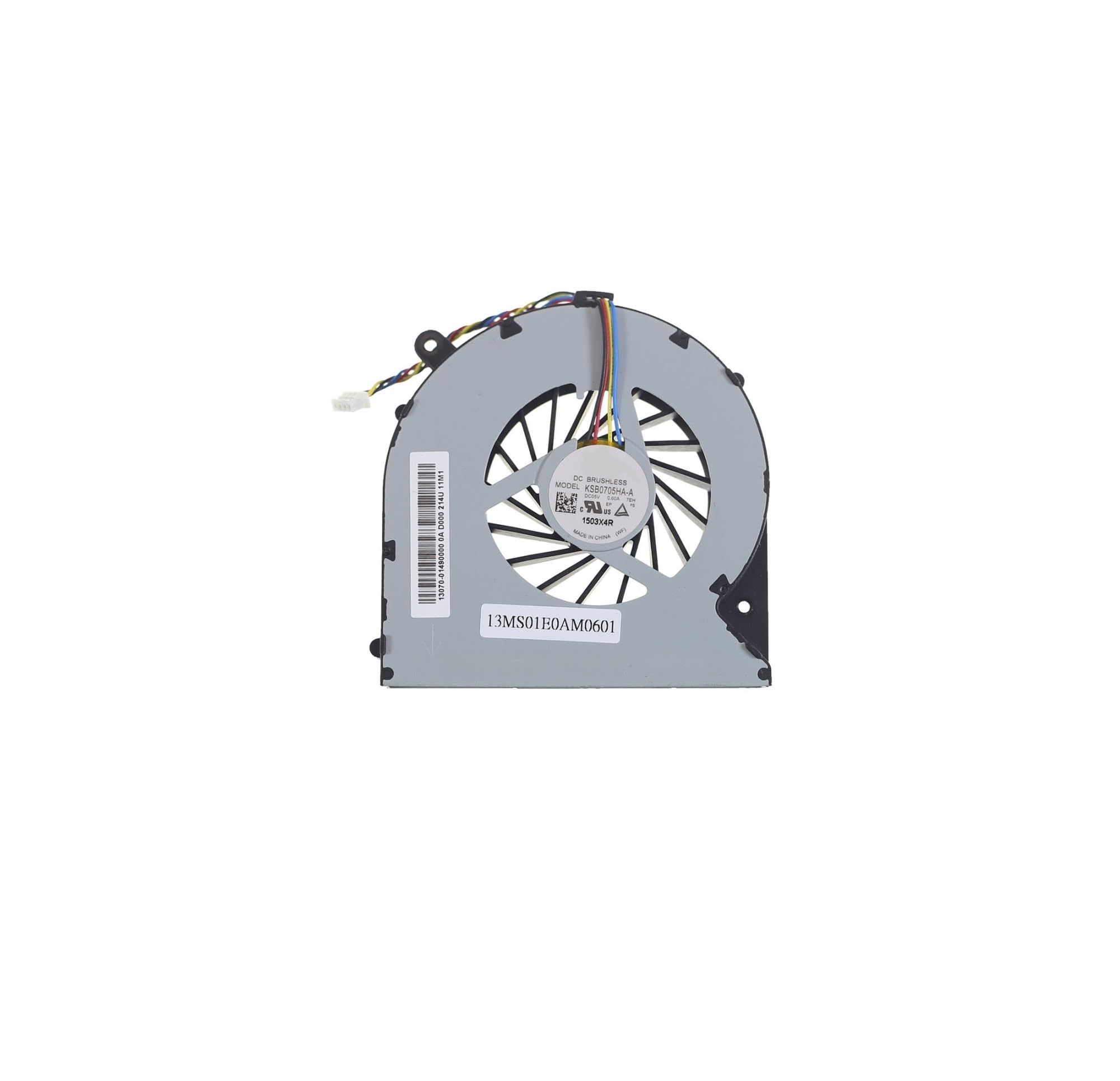 Compatible avec ASUS, PB50 PB60 PB60G PB60V Mini PC Ordinateur Portable Ventilateur De Refroidissement CPU 13MS01E0AM0601 KSB0705HA-A DC05V 0.60A 7EH 13070-01490000