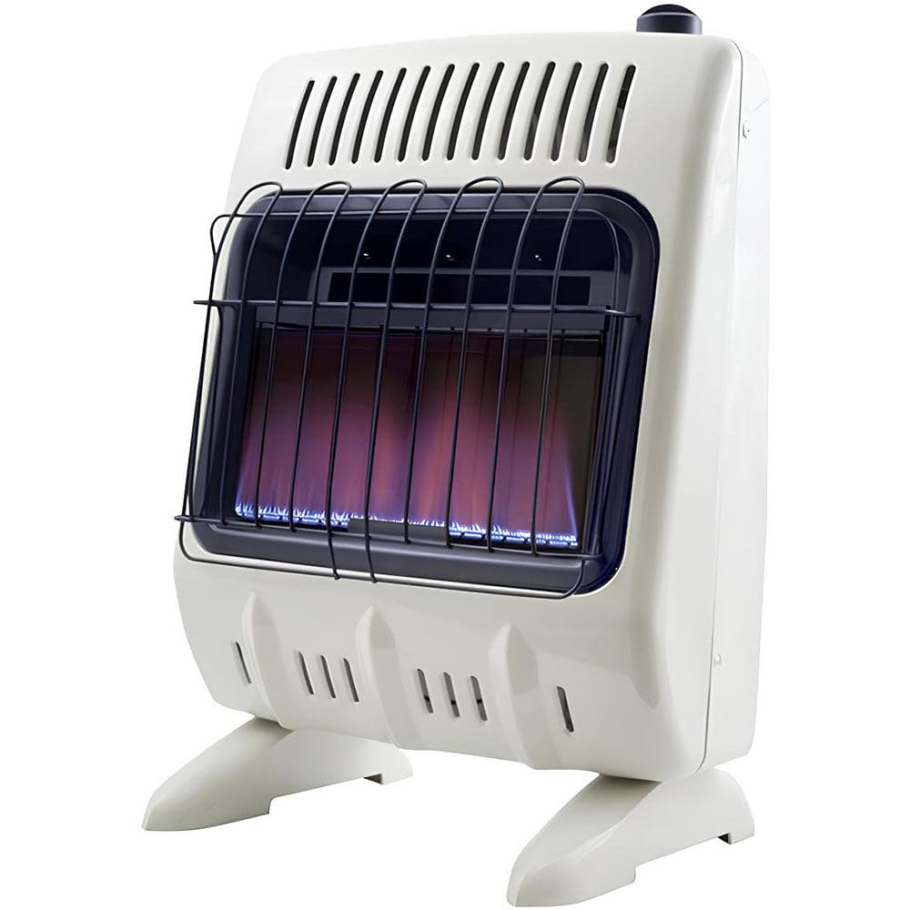 Mr. Heater F299711 Corporation Vent-Free 10,000 BTU Blue Flame Natural Gas Heater, Multi Space...