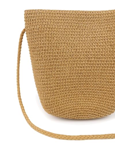 Womens Small Straw Crossbody Bag – Lightweight Summer Beach Shoulder Purse, Mini Handbag for Essentials4