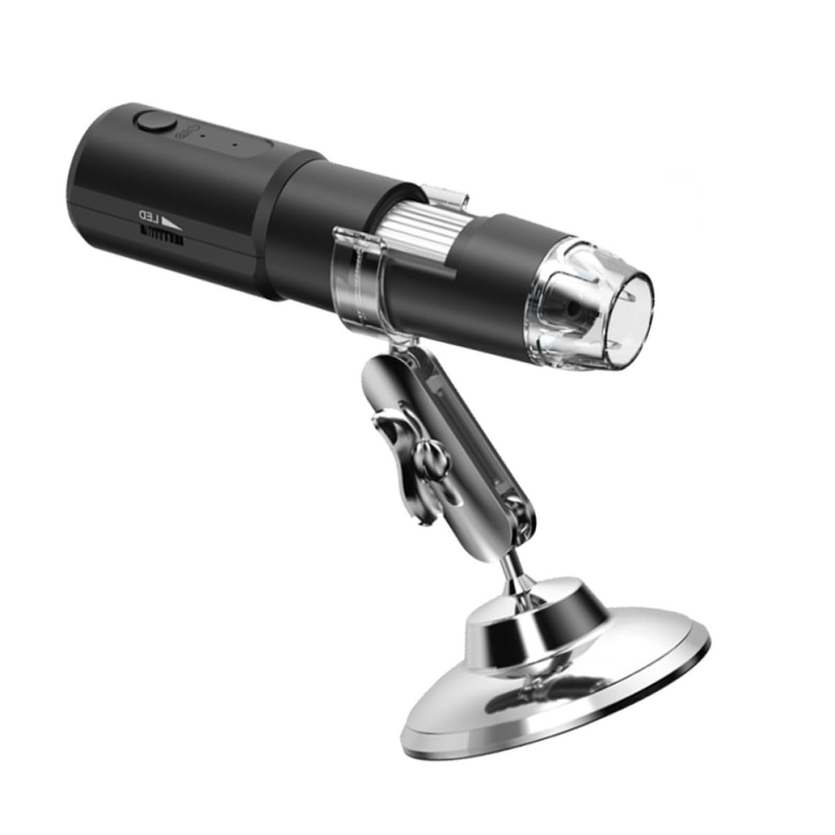 Microscopio Digital Inalámbrico USB de Alta Definición 1000x Negro