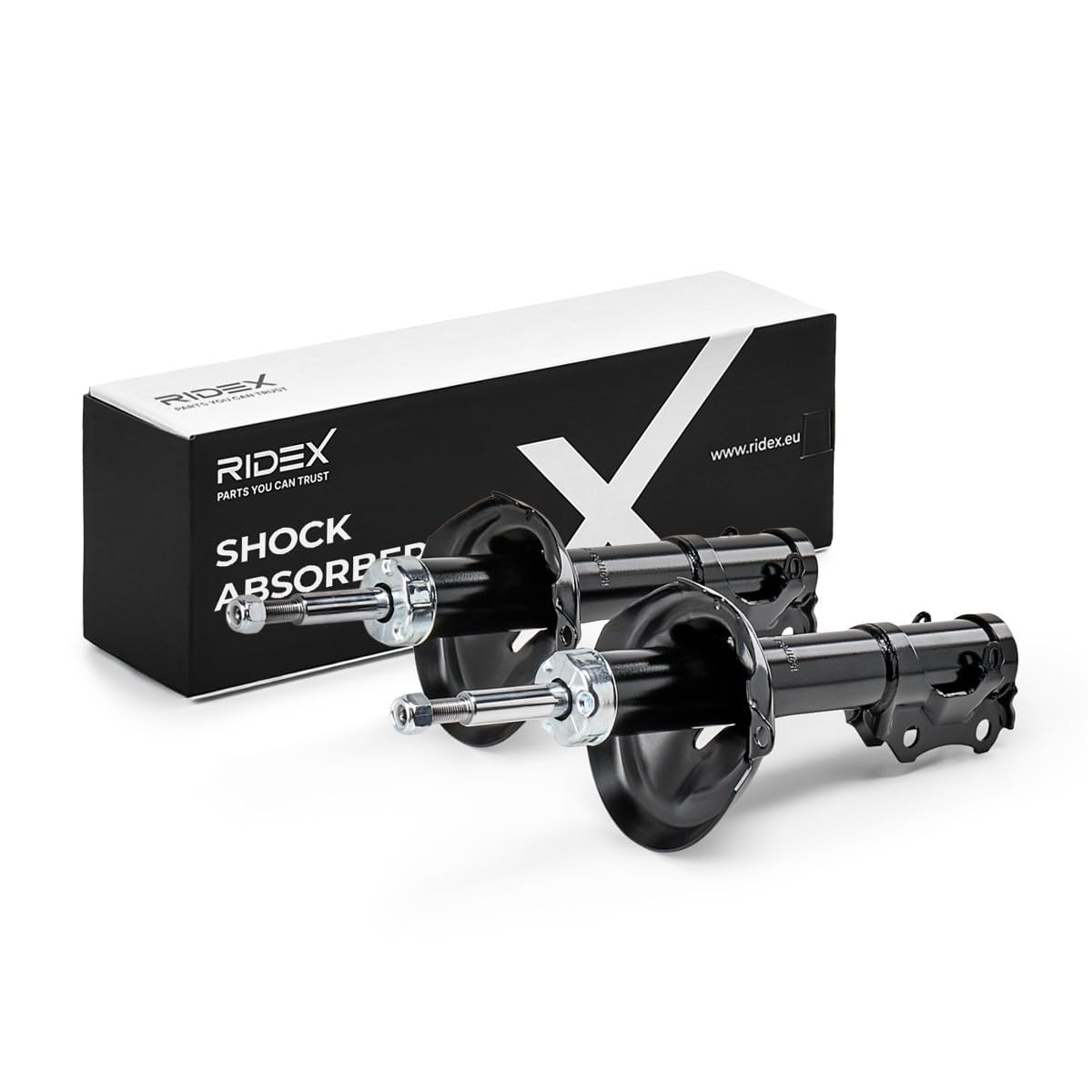 RIDEX 2x Amortisseur Avant 2x Jeu, Pression d'huile Compatible avec VW Golf 3 3/5 portes 1H1 Golf 2 3/5 portes 19E, 1G1 Lupo/Lupo 3L 6X1, 6E1 Polo III 3/5 portes 6N2 Corrado 53i