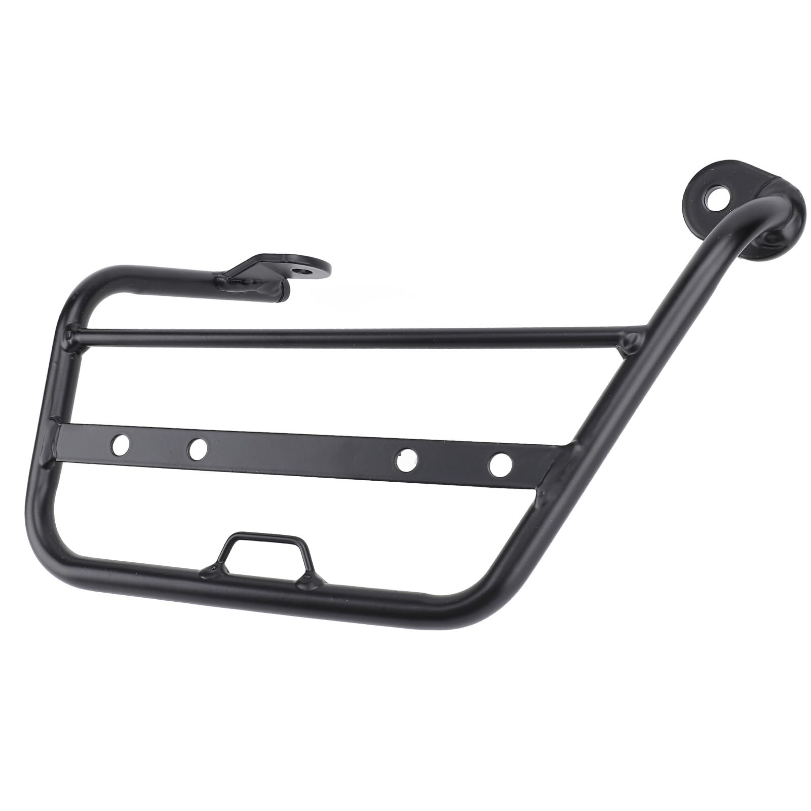 Porte-bagages Latéral de Moto, Porte-bagages Latéral en Fer à Forte Charge, Facile à Installer pour Z650RS 2022 – 2024 (fer 2)