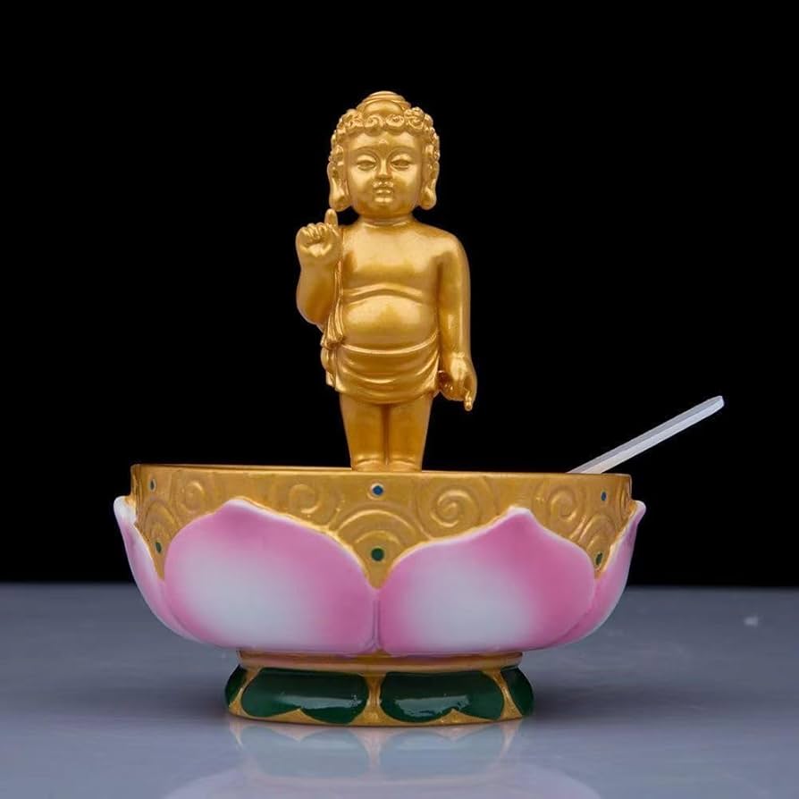 国宝-彫刻｜誕生釈迦仏立像・ 灌仏盤 ［東大寺/奈良］ | WANDER 国宝