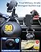 [Military-Grade Anti-Shake & 360° Rotatable Suction] 2026 Upgraded Car Phone Holder Mount【90+LBS Safest Strongest & Patent Certs】Dashboard Windshield Vent for iPhone 17 16 15 Pro Max Samsung, Black