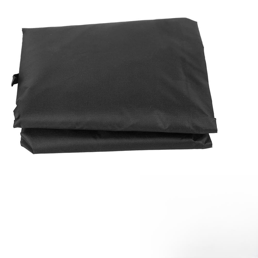 ZYXQQJ Patio Porch Swing Seat Cover 210D Oxford Waterproof Swing Cushion Protection Covers Replacement For 2/3 Seater, 51x18x3in 59x20x4in(Black,150x50x10cm/59x20x4in)