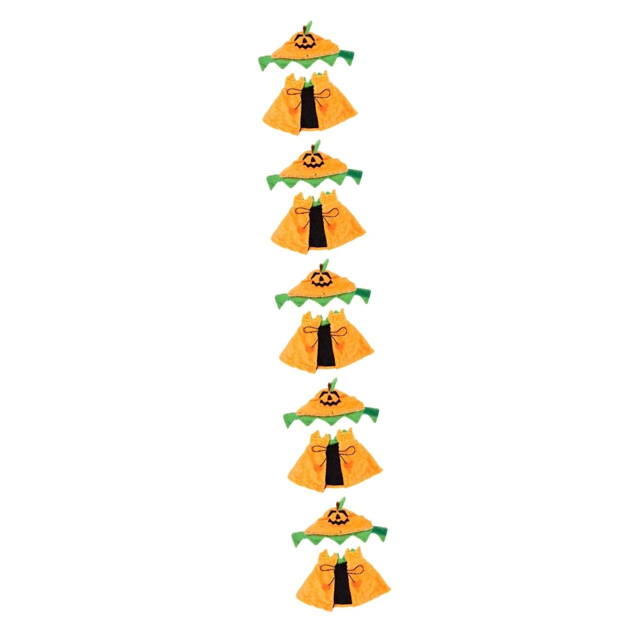 POPETPOP 5 Set Pet Cape Cat Cape Cappello Kit Halloween Pet Costume Cane Costumi Di Halloween Festa Di Vestiti Dell'Animale Domestico Pet Mantello Cappelli Gatto Zucca Di