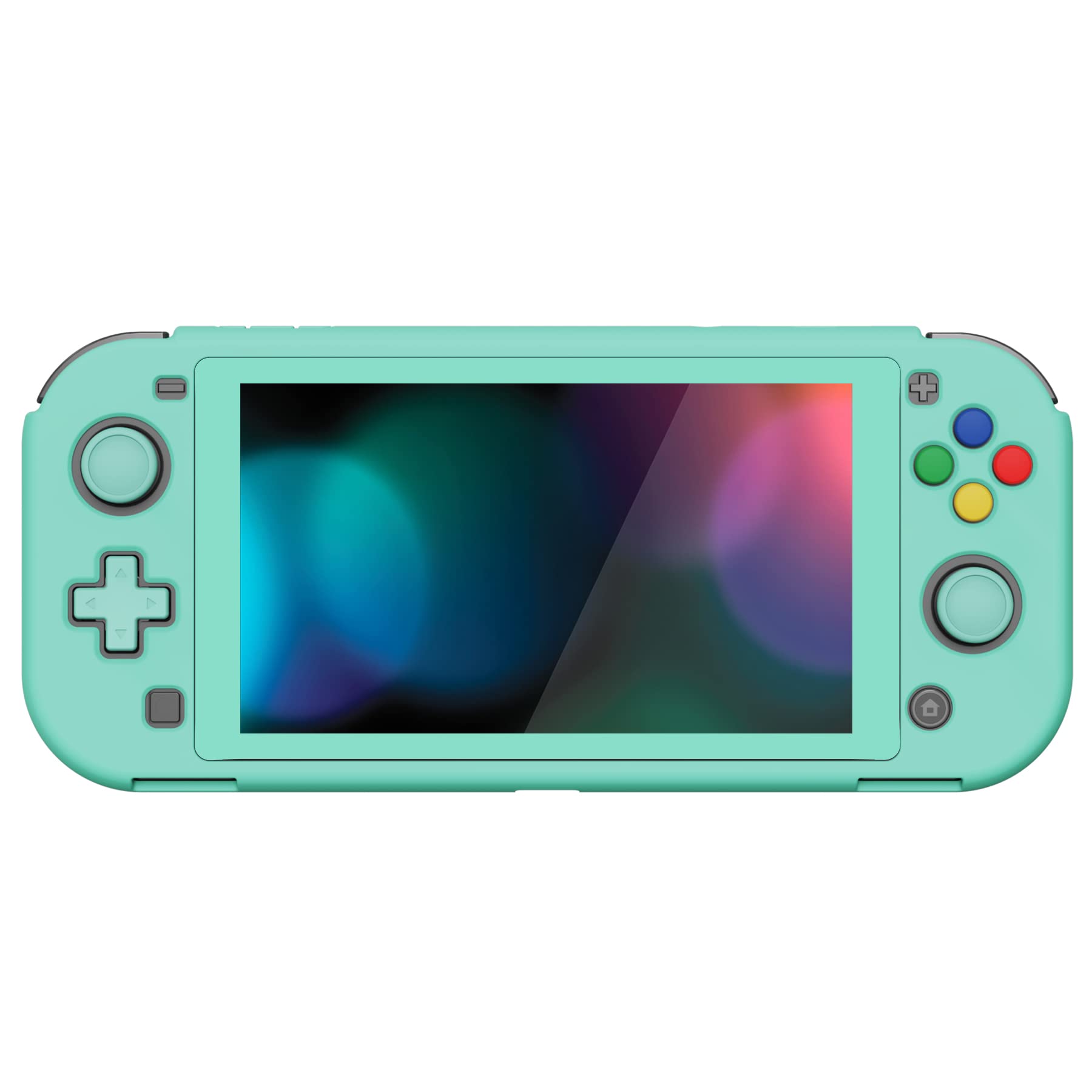 playvital ZealProtect Protective Case for Nintendo Switch Lite, Hard Shell Grip Cover for Nintendo Switch Lite w/Screen Protector & Thumb Grip Caps & Button Caps - Antique Yellow — view 20