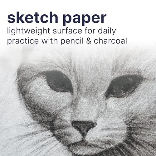 Strathmore 200 Series Sketch Pad, 8.5x11 inch, 100 Sheets, Side Wire - Artist Sketchbook for Drawing, Illustration, Art Class Students by Strathmore - Image 4