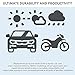 Lower Steering Stem Bushing for LTZ250 LTZ400 KFX400 ATC400 DVX400 LT500R - Durable Nylon Bushing - 51661-09F00 - Steering Bushing KFX400