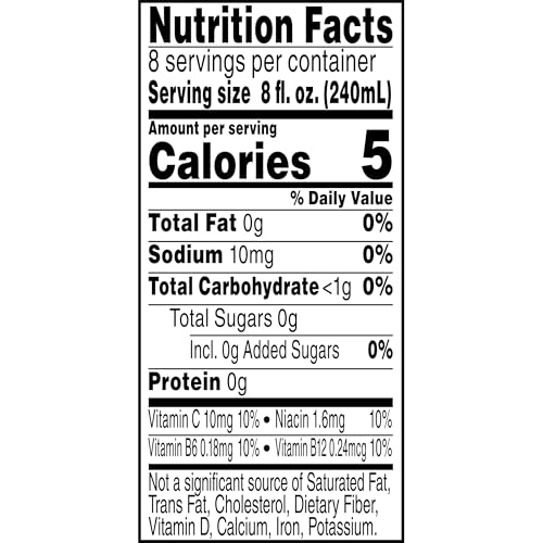 Image of V8 Splash Zero Sugar Tropical Blend Flavored Beverage, 64 fl oz Bottle (Pack of 5)