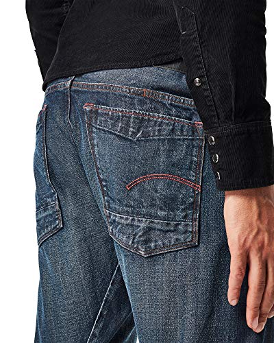 G-STAR RAW Men's Scutar 3D Slim Jeans, Blu (antic
