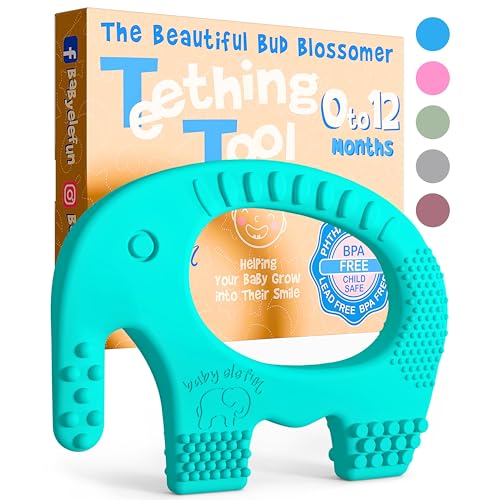 BABY ELEFUN Silicone Elephant Teething Toy